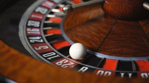 close up shot of a casino roulette